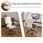 Chaise de bureau pivotante 25,6 po-1791967584