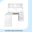 Bureau d'ordinateur à domicile avec 2 tiroirs-1520578332