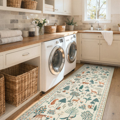 Tapis beige Garbrand 
