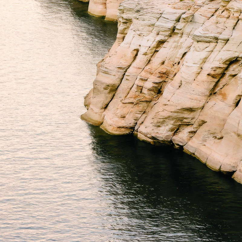Lake Powell By Wesley And Emma Teague, H 32" x W 21.75"