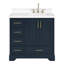 Meuble-lavabo simple avec plateau Abshire 37-93359410