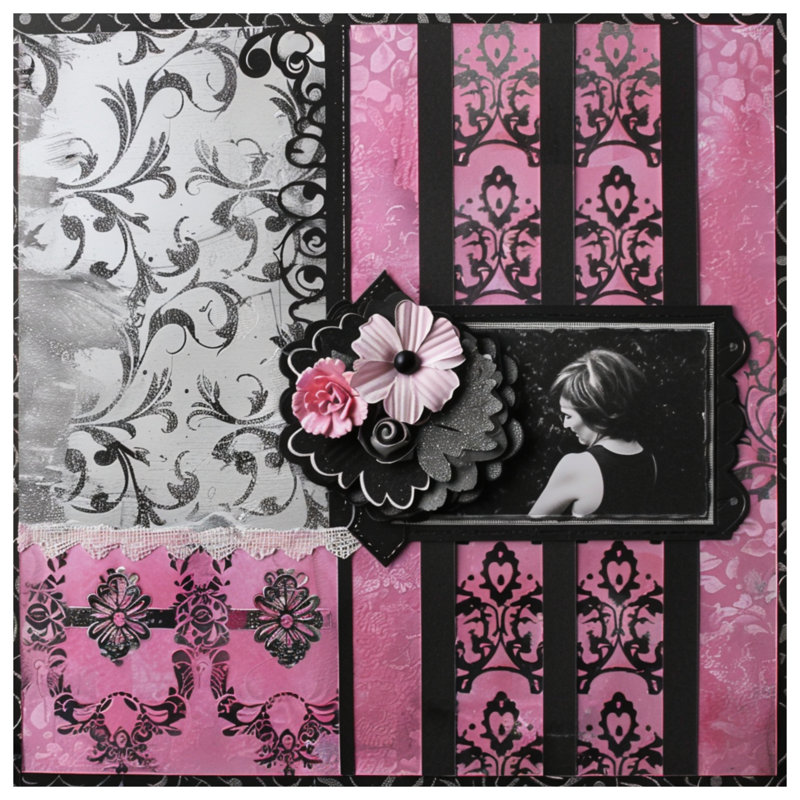 Coussin Floral, 20 po x 20 po