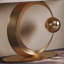 Italian-style stainless steel console table.-1512774202