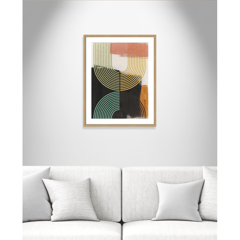 «Bolded II» par Isabelle Z, L 23,5 po x H 29,5 po, Matted Print, Naturel