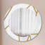 Huldar Glass Flat Wall Mirror