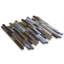 12" x 12" Marble Mosaic Linear Wall & Floor Tile