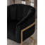 Fauteuil demi-tonneau rembourré l 30 po Romy-1159302593