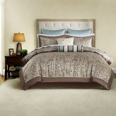 Piece Bedding Sets Cotton Queen Modern Paisley For Home Bedroom
