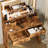 Baelyn Vanity Makeup Set, Vanities Desk with Drawer and Lighted Mirror-1358968670