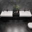 Meuble-lavabo mural double 104 po Albizu-69315929