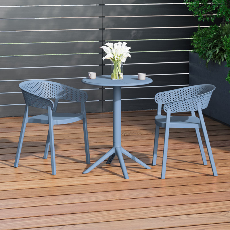 Ensemble repas extérieur 2 personnes, Blue