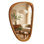 Miroir d'appoint en bois massif