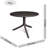 2 - Person Patio Dining Set with Round Table-101949113