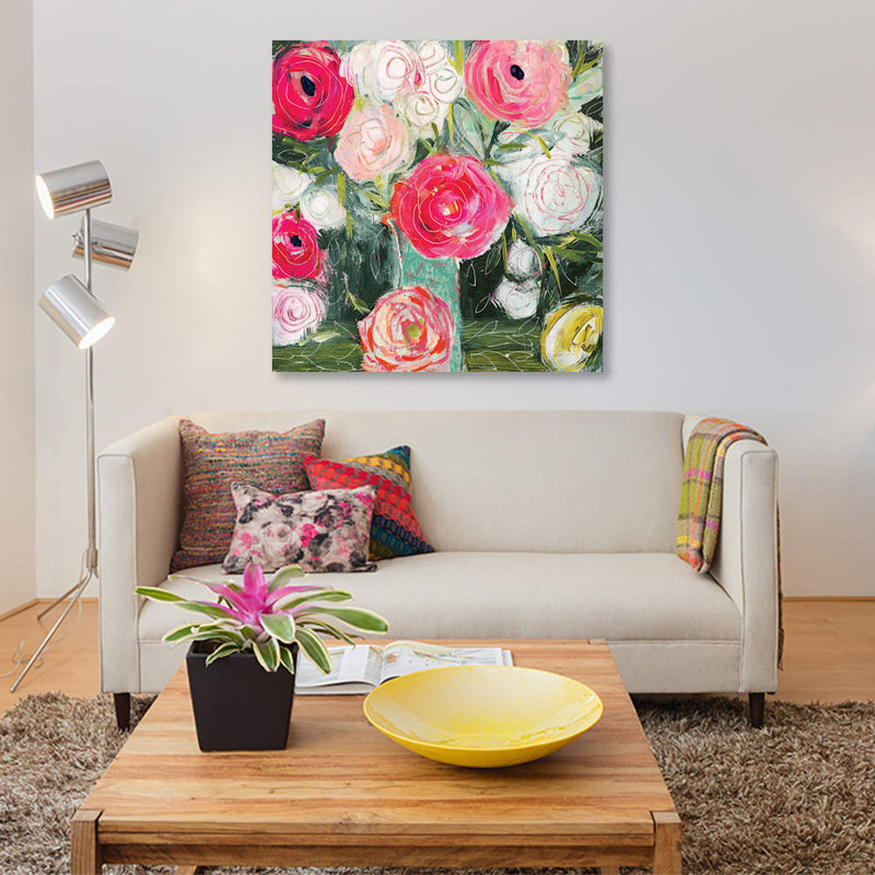 « nous sommes one », reproduction d’impression sur toile, H 18 po x l 18 po x P 1,5 po, Toile tendue, Pas de tapis
