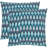 Ikat Square Cotton Throw Pillow-1703755192