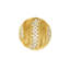 WALDORF KNOB; CLEAR CRYSTAL MUSEUM GOLD FINISH-36291373