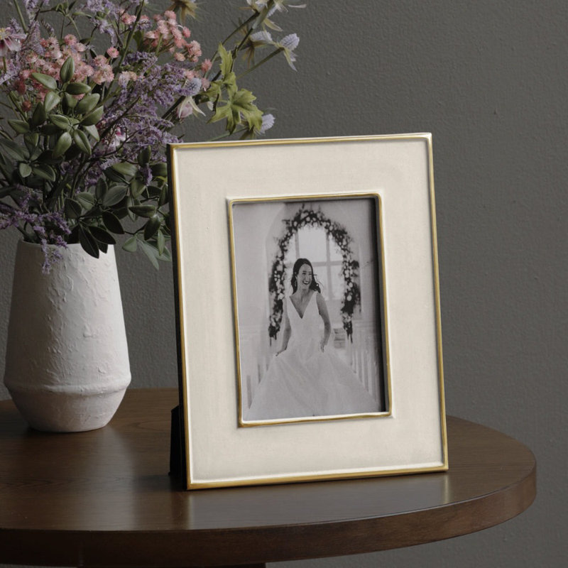 Frame Encanto Jason, 5" W x 7" H, Cream