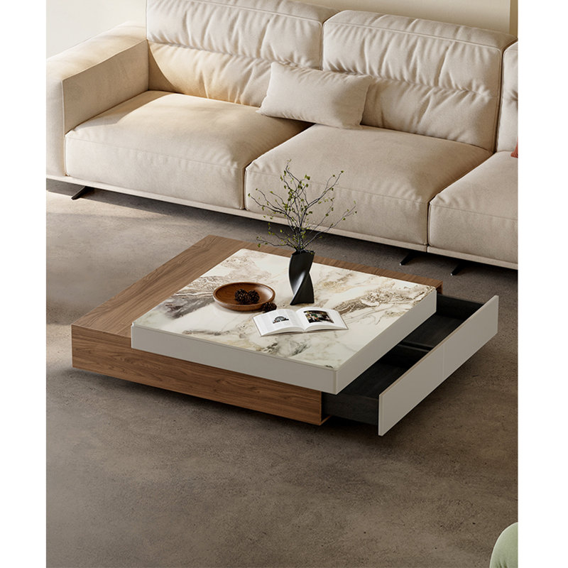 Table basse de style italien minimaliste