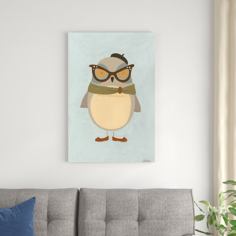 Hipster Owl I, H 36 po x l 24 po x P 1,25 po