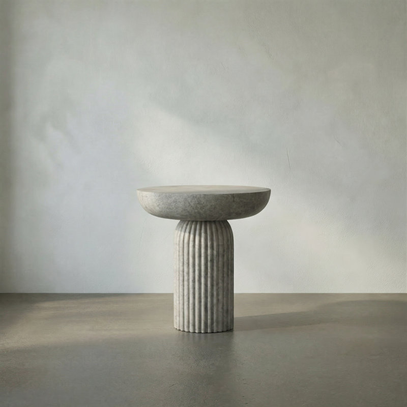 Diva Marble Top End Table