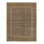 Geometric Area Rug in Brown