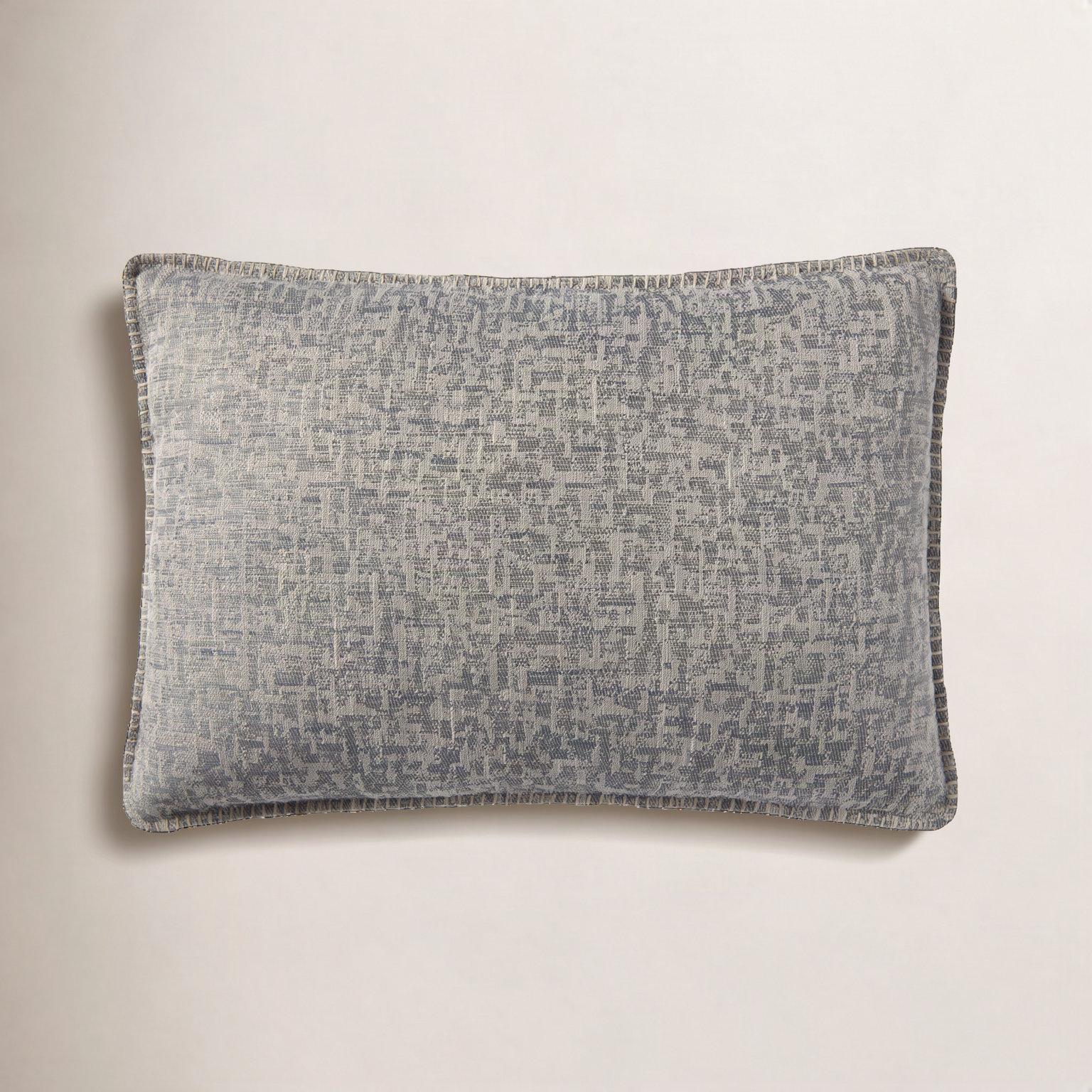 Peridot Lumbar Pillow Cover, Gray