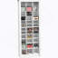71 po de rangement pour étagère à chaussures 71 po, armoire à chaussures étroite pour le vestibule