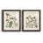 Papier, cadre noyer
