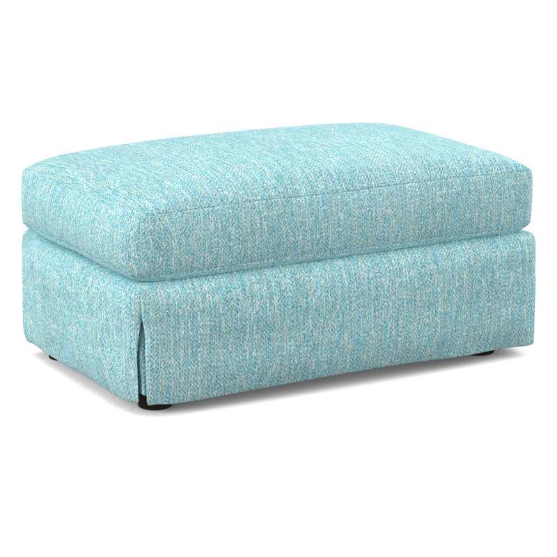Upholstered Ottoman, Espresso, 61412-32