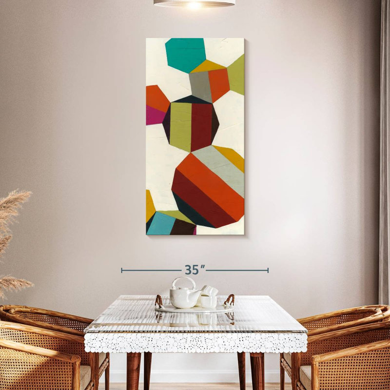 Poly-Rhythmic III, 48" H x 24" W