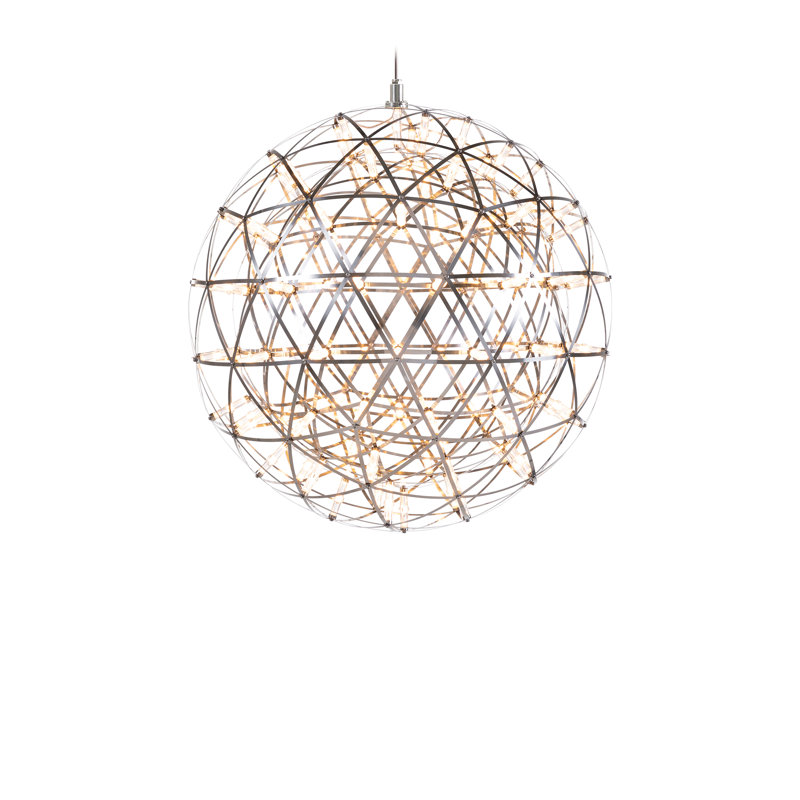 Raimond LED Chandelier,  16.9" H X 16.9" W X 16.9 D, 98.4"