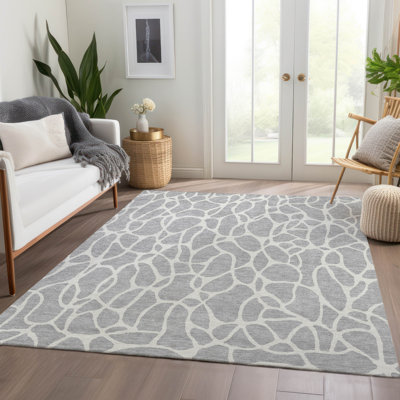 Tapis géométrique Guada AMF1024 lavable à la machine de qualité supérieure