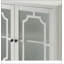 Console blanche avec 2 portes