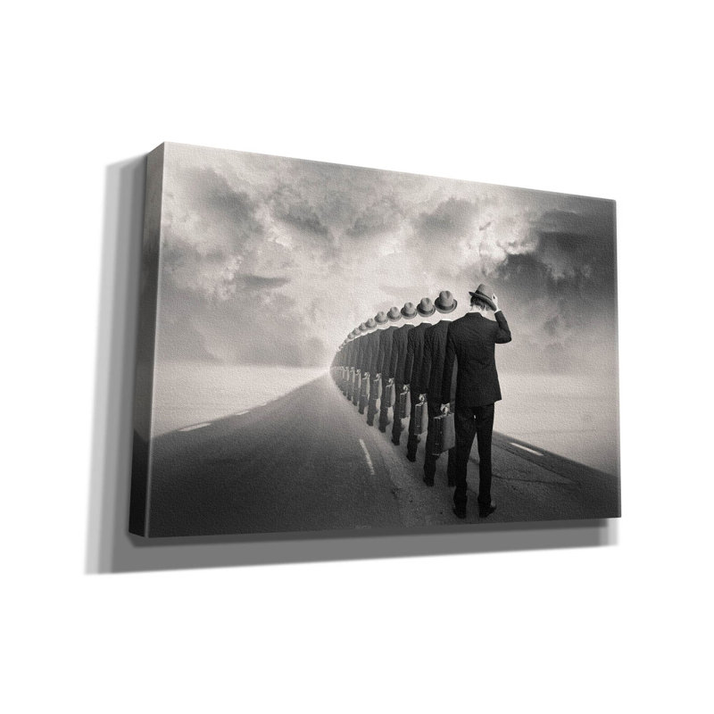 Sur toile, H 12 po x l 18 po x P 0,75 po
