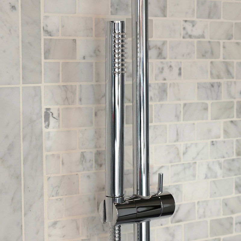 Cigno 1560 Hand Held Shower Head, Polished Chrome
