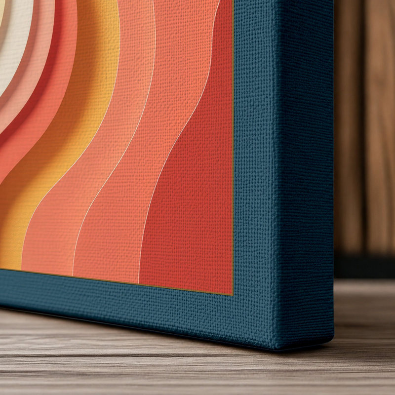 Print, 36x24 - 91.4 x 61.0 cm, Teal Border