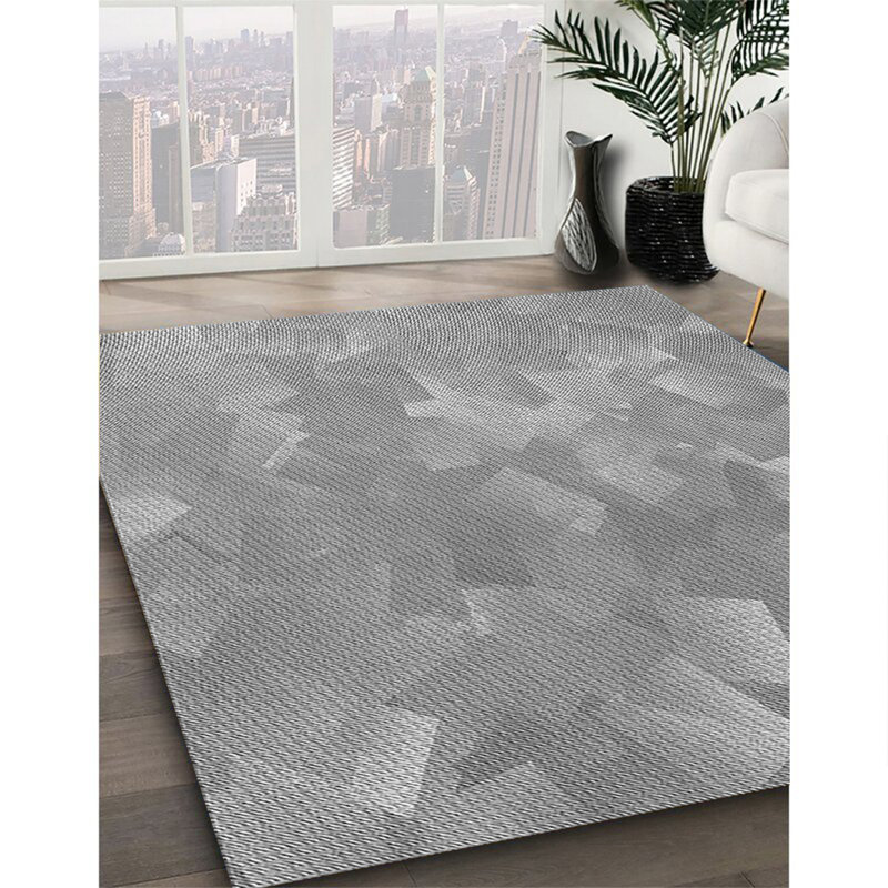 Geometric Indoor Rug, Rectangle 4' x 6'