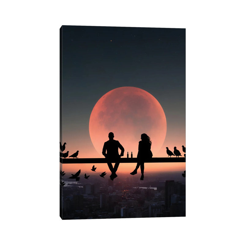 Love City by Abdullah Evindar - Wrapped Canvas Print, 66.04cm H x 45.72cm W x 1.91cm D