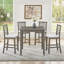 Ensemble de table de bar et chaises