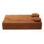 Le canapé-lit 2 en 1 pliant avec coussin se transforme facilement d'un canapé en lit simple pour des espaces de vie compacts.-129584114-129584118