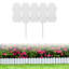 Panneaux de bordure de jardin en bois d'aspect bois l 16 po x H 7 po, clôture décorative de jardin-120381112-120619833
