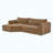 Left Sectional Taupe