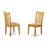 5 Piece Modern Dining Table Set Includes a Round Wooden Table with Dropleaf and 4 Dining Chairs, 42x42 Inch, Oak-683415034-757203377