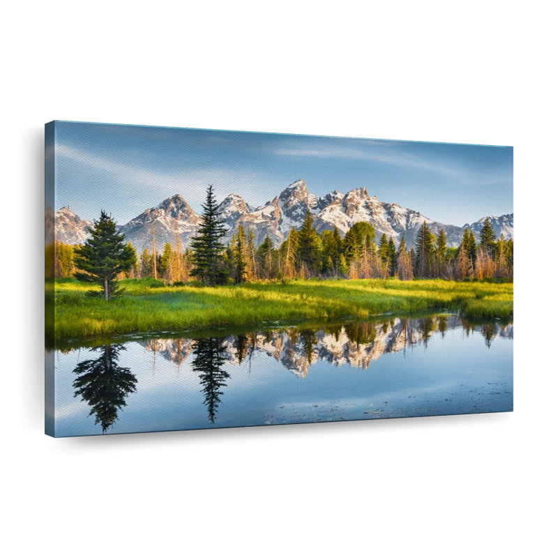 " Grand Teton Reflection ", 20" H x 30" W x 1.25" D
