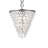 Beno 5 - Light Glass Dimmable Tiered Chandelier-90336725