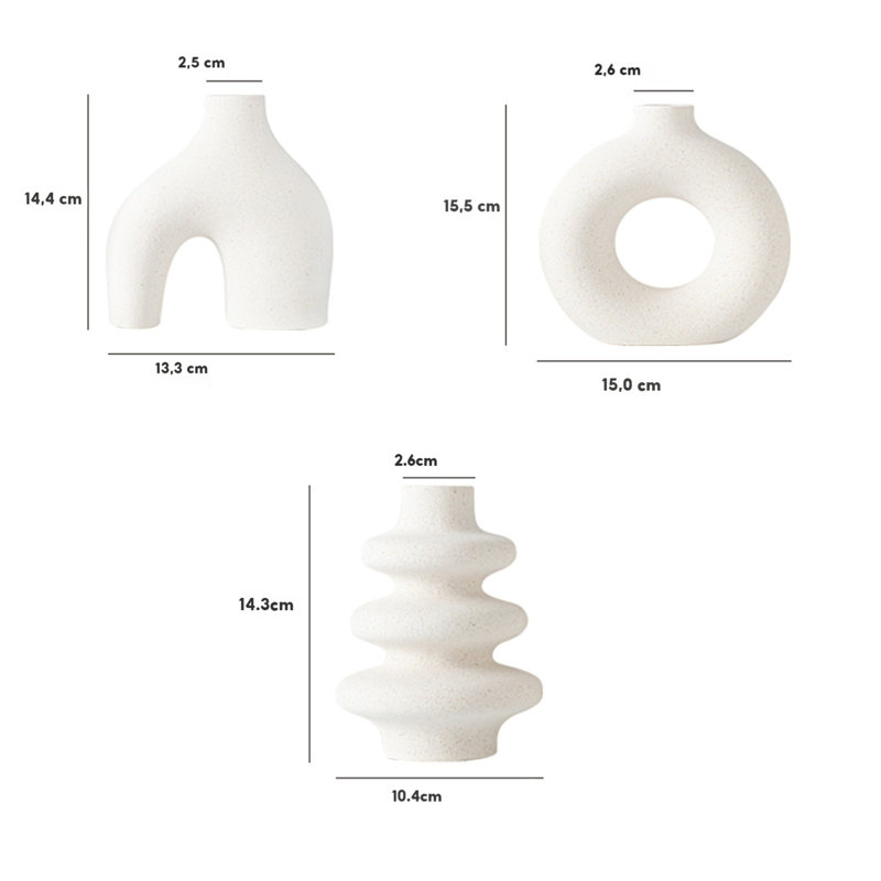 Dasya Ceramic / Porcelain Table Vase