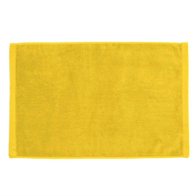 Parushka Cotton Bath Towel, Yellow