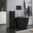 Bathroom Storage Unit, Black Small Floor Cabinet With Doors For Toilet Paper, Modern Country Marvelousness Corner Shelf Cabinet, Charisma