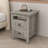 2-Drawer Wood Nightstand-1894065165