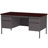 Double Pedestal Office Desk with Center Drawer for Home, Office, or School-13922308-111532512